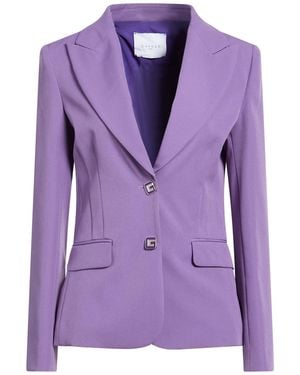 Gaelle Paris Blazer Polyester, Elastane - Purple