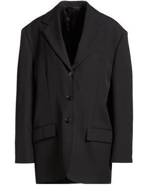 Acne Studios Blazer Polyester, Wool, Viscose, Cotton, Acetate - Black