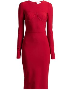 Blumarine Robe midi - Rouge