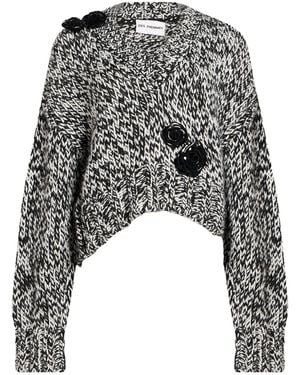 DES_PHEMMES Sweater Acrylic, Wool, Alpaca Wool - Black