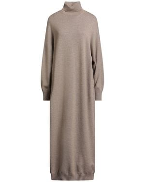 Brunello Cucinelli Midi Dress - Brown