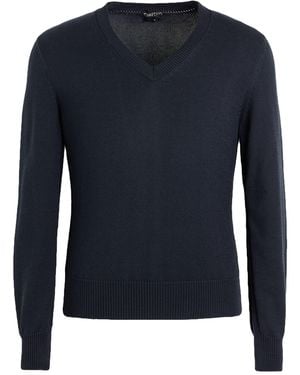Tom Ford Sweater Cotton, Silk - Blue