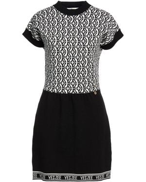 Yes-Zee Mini Dresses - Black