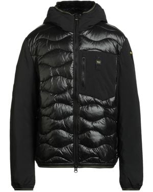 Blauer Puffer - Black