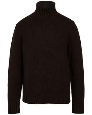 Studio Nicholson Rollkragenpullover - Schwarz