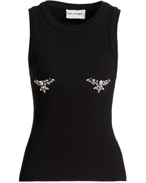 DES_PHEMMES Camiseta De Tirantes - Negro