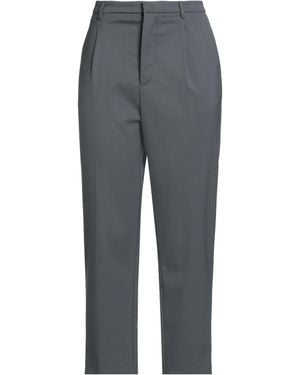 THE M.. Trousers Polyester, Virgin Wool, Elastane - Grey