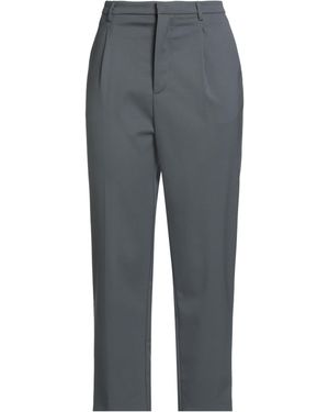 THE M.. Trousers Polyester, Virgin Wool, Elastane - Grey