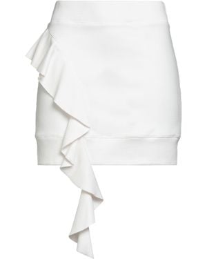 Dondup Light Mini Skirt Cotton, Elastane - White