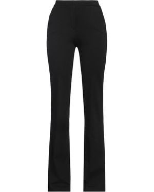 1 One Trousers Viscose, Polyamide, Elastane - Black