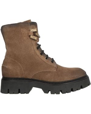 CafeNoir Ankle Boots Leather - Brown
