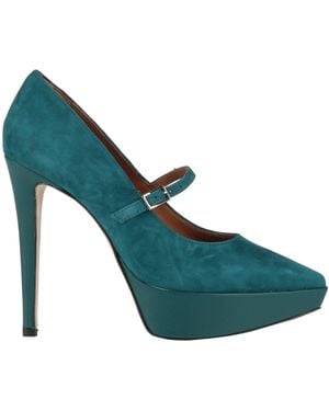 Ovyè Pumps Leather - Green