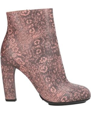 Dries Van Noten Botines De Caña Alta - Marrón