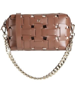 Aigner Cross-Body Bag Leather - White