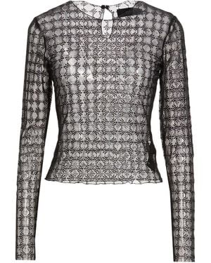 Amiri Top Polyester, Elastane - Black