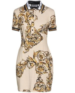 Versace Jeans Couture Mini Dress - Natural