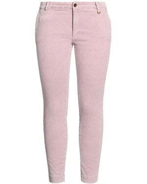 Mason's Blush Trousers Cotton, Viscose, Elastane - Pink