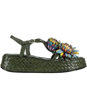 Pons Quintana Sandals - Green