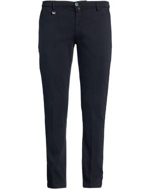 Barbati Midnight Trousers Cotton, Elastane - Blue