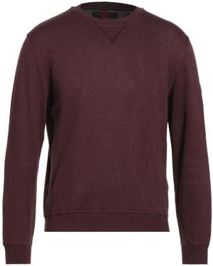 Lardini Burgundy Sweatshirt Cotton, Cashmere, Polyamide, Elastane - Purple