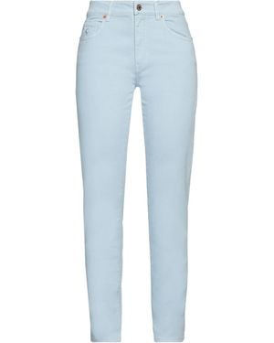 European Culture Trousers Cotton, Polyester, Elastane - Blue