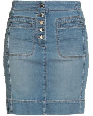 Love Moschino Denim Skirt - Blue