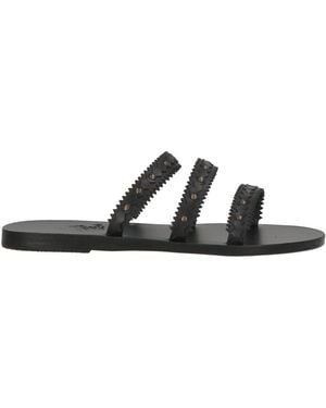 Ancient Greek Sandals Sandals - Black