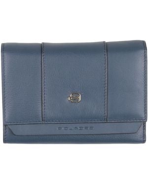 Piquadro Wallet Cow Leather - Blue