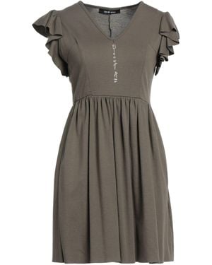 Odi Et Amo Mini Dress - Grey