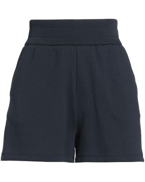 ARMANI EXCHANGE Midnight Shorts & Bermuda Shorts Cotton, Polyester, Elastane - Blue