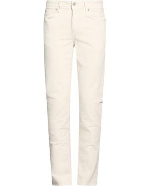 RE_HASH Trousers Cotton, Elastane - Natural
