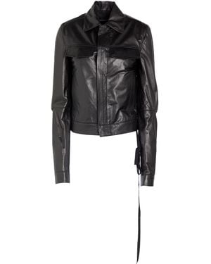 Ann Demeulemeester Jacke & Anorak - Schwarz