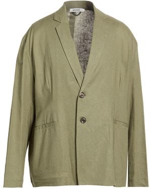 Imperial Military Blazer Linen, Viscose - Green