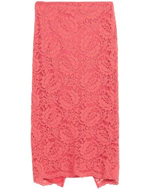 Soallure Midi Skirt - Pink