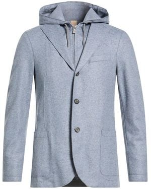 Eleventy Blazer Wool, Polyamide - Blue