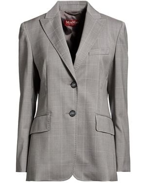 Max Mara Blazer Virgin Wool - Gray