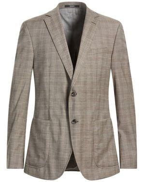 Joop! Blazer Virgin Wool, Cotton - Gray