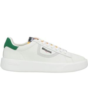 Blauer Trainers - White