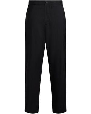 Hevò Pants Virgin Wool, Silk - Black