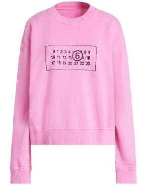 MM6 by Maison Martin Margiela Sweatshirt - Pink