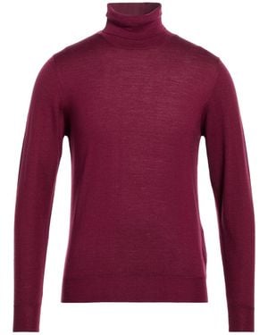 Fedeli Turtlenecks - Red