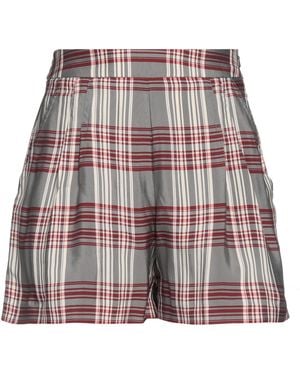 Markus Lupfer Plaid High-waisted Shorts - Multicolor