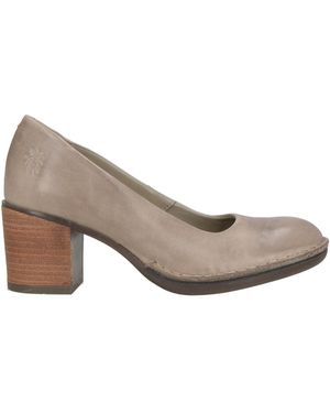Fly London Pumps Leather - Gray