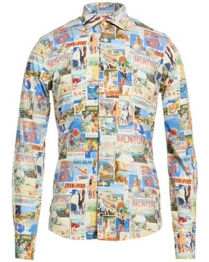 Van Laack Shirt Cotton - Blue