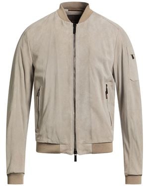 Moorer Jacket Leather - Natural