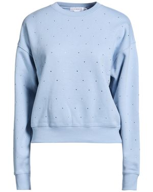 GOOD AMERICAN Sky Sweatshirt Cotton, Polyester - Blue