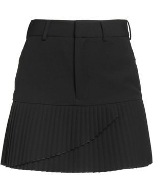 MM6 by Maison Martin Margiela Mini Skirt Polyester, Viscose, Elastane - Black