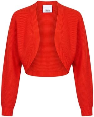 Erika Cavallini Semi Couture Shrug - Red
