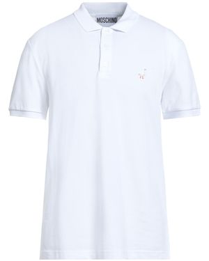 Moschino Polo Shirts - White