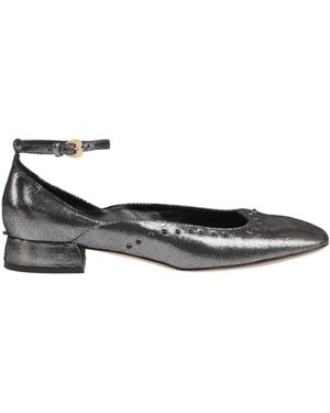 A.Bocca Ballet Flats Textile Fibres - White